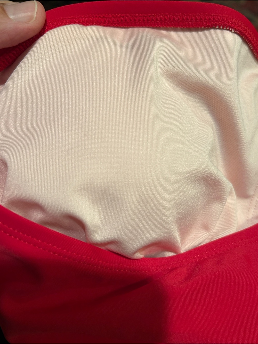 Cupshe Vibrant Red One-Shoulder Ruffle Swimsuit Size Medium - Picture 7 of 10